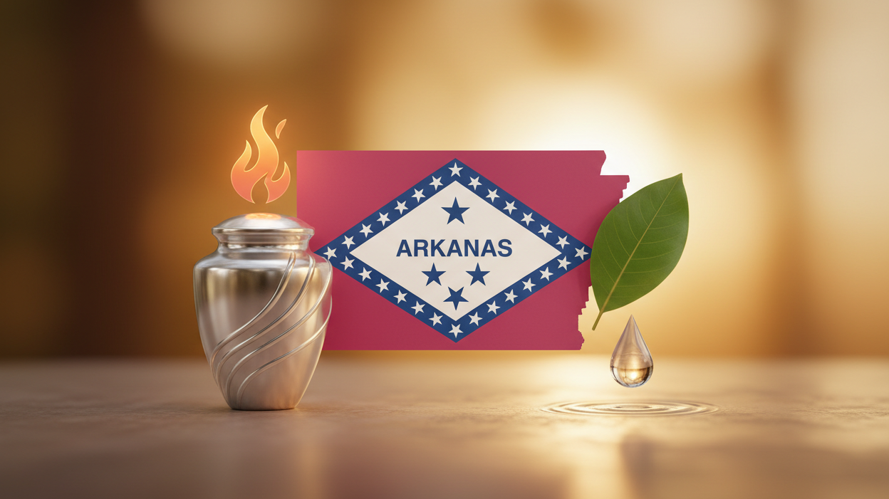 Is Aquamation Legal in Arkansas? 2026 Guide to Aquamation Laws and Options