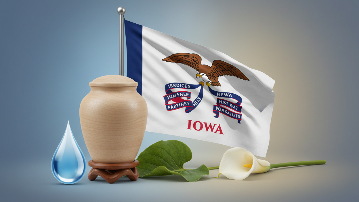 Is Aquamation Legal in Iowa? 2026 Guide to Aquamation Laws and Options