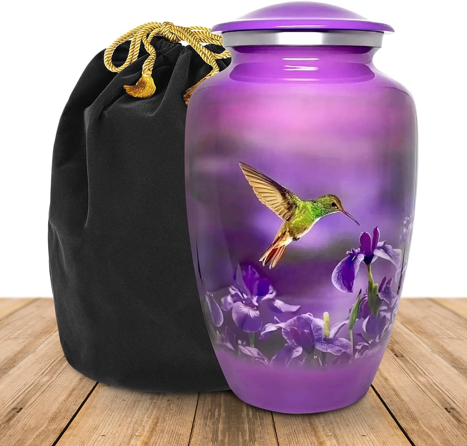 Yellow Hummingbird fashion Adult Urn