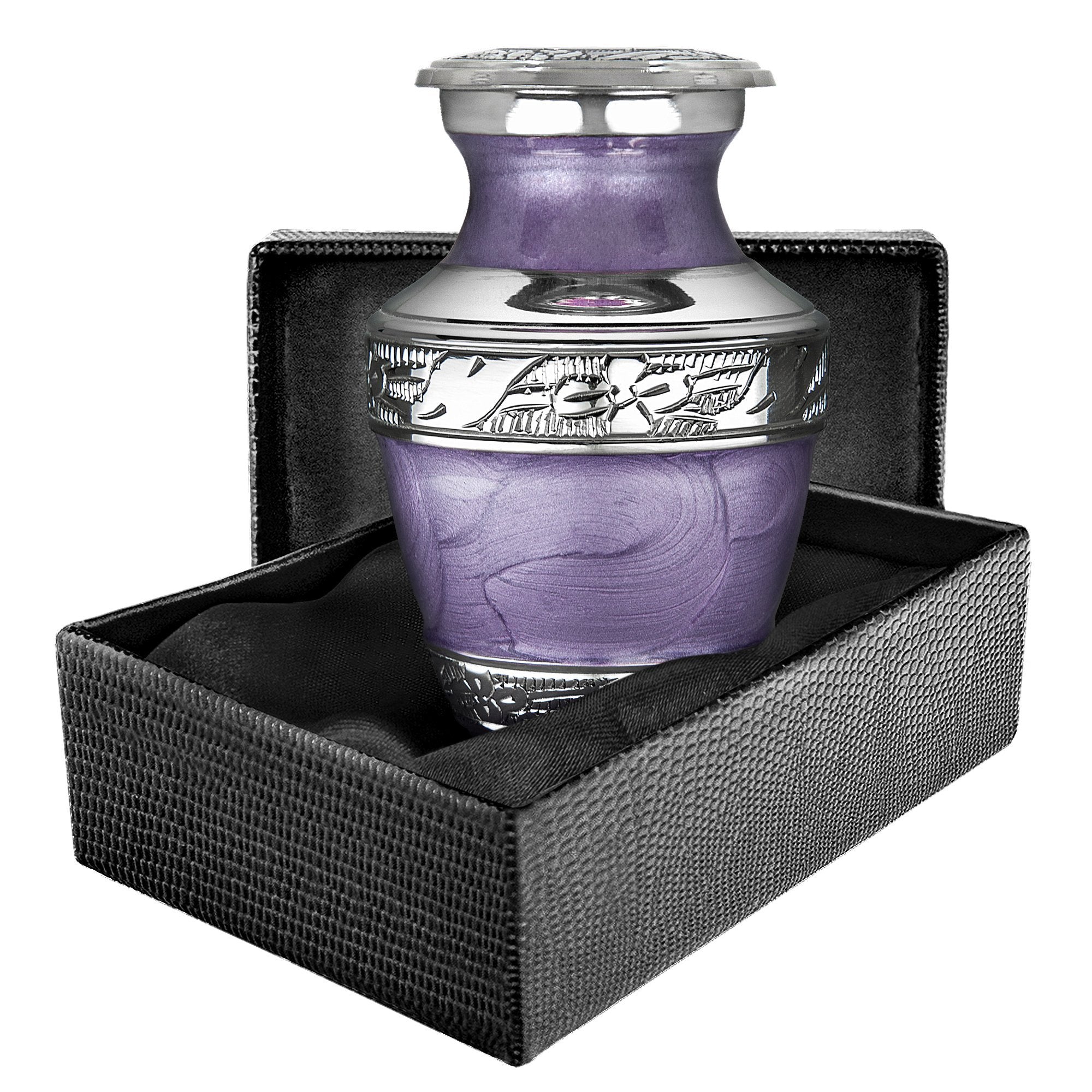 Eternal Peace Lovely Lavender Small Keepsake Urn for Human Ashes - Qnty 1