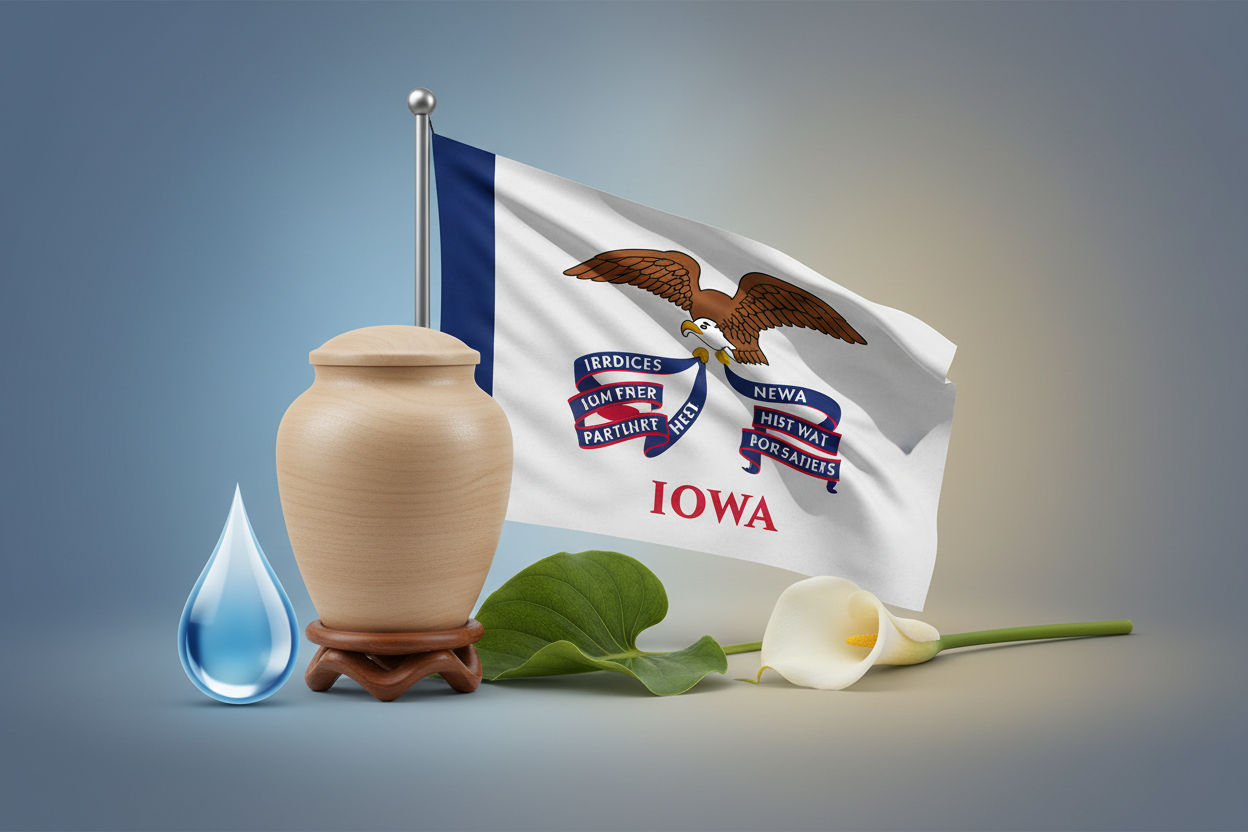 Is Aquamation Legal in Iowa? 2026 Guide to Aquamation Laws and Options