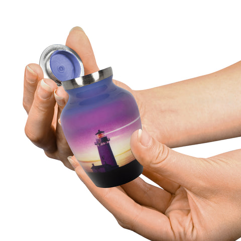 Lighthouse Keepsake Urn for Human Ashes - Set of 4