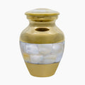 Mother of Pearl Small Keepsake Urn for Human Ashes
