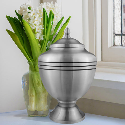 Pewter Chalice Large Cremation Urn for Human Ashes
