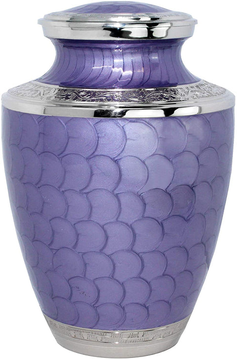 Eternal Peace Lavender Adult Cremation Urn for Human Ashes