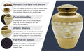 Mother of Pearl Adult Cremation Urn for Human Ashes