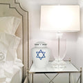 Star of David Cremation Urn for Human Ashes